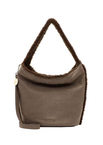 Beuteltasche SURI FREY "Beutel SFY Mercy", Damen, Gr. B/H/T: 38cm x 29cm x 17,5cm, braun (taupe 900), Polyester, Taschen Beuteltasche