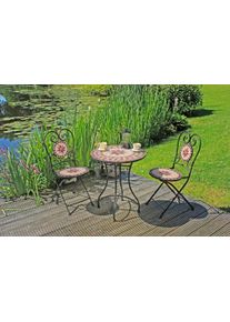 Balkonset Garden Pleasure "Amarillo", gelb (braun, beige, gelb), Sitzm&ouml;bel-Sets, Balkonset