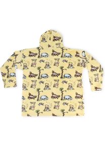 Wohndecke Disney "Winnie the Pooh All is Sweet", gelb, B:86cm L:96cm, Polyester, Wohndecken, Wohndecke