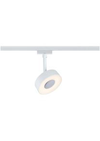 Paulmann Schienensystem-Leuchten "URail Spot Circle 1x5W 3000K 230V", wei&szlig;, 1, &Oslash; 10cm H: 15,4cm, 1 Stk., Leuchten, 3-Step-Dimmbar, Schienensystem-Leuchten