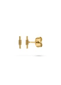 Paar Ohrstecker Liebeskind Berlin "Twist", gold (gelbgoldfarben), Ohrringe, Damen, Edelstahl, Paar Ohrstecker