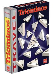 Spiel Goliath "Triominos Travel Edition", wei&szlig; (bunt), Spiele, Kinder, Spiel