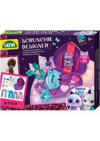 Kreativset LENA "Scrunchies Designer", bunt, Kreativsets, Kinder, Kunststoff, Kreativset