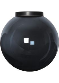 Au&szlig;en-Stehlampe "Lampenschirm Orby", schwarz, B:30cm H:30cm L:30cm T:30cm &Oslash;:30cm, Parforce Traditional Hunting, Leuchten, Au&szlig;en-Stehlampe, Acryl-Kugelschirm, rauchtransparent, E27-geeignet, 30cm Durchmesser