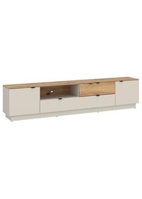M&Ouml;BELIX M&ouml;belix , Kaschmir, Eiche Artisan , Holzwerkstoff , 2 F&auml;cher , 1 Schublade(n) Schubladen , 215x49x40 cm ,