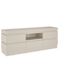 M&Ouml;BELIX M&ouml;belix , Kaschmir , Holzwerkstoff , 2 F&auml;cher , 1 Schublade(n) Schubladen , 180.2x68x45 cm ,