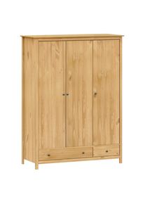 Livetastic , Naturfarben, Honig , Holz , Kiefer , massiv , 4 F&auml;cher , 2 Schublade(n) Schubladen , 144x190x58 cm ,