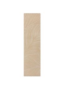 Flair Rugs , Beige , Textil , Abstraktes , rechteckig , 60x230 cm , Reach, AZO-frei, Handmade in India , f&uuml;r Fu&szlig;bodenheizung geeignet, pflegeleicht ,