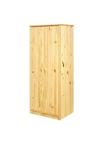 Livetastic , Naturfarben , Holz , Kiefer,Kiefer , massiv,massiv , 4 F&auml;cher , 74x175x50 cm ,
