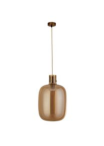 M&Ouml;BELIX M&ouml;belix , Bernsteinfarben , Metall, Glas , 127 cm , h&ouml;henverstellbar ,
