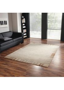 Cazaris , Naturfarben , Textil , Bord&uuml;re , rechteckig , 250x300 cm , Care & Fair , f&uuml;r Fu&szlig;bodenheizung geeignet, in verschiedenen Gr&ouml;&szlig;en erh&auml;ltlich ,
