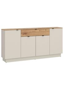 M&Ouml;BELIX M&ouml;belix , Kaschmir, Eiche Artisan , Holzwerkstoff , 6 F&auml;cher , 1 Schublade(n) Schubladen , 180x90x40 cm ,