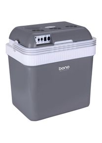 Bono , Grau, Wei&szlig; , Kunststoff , 24 l , 30x43.5x40 cm , Reach, Europ&auml;ischer Sicherheitsstandard, CE , Tragegriffe ,
