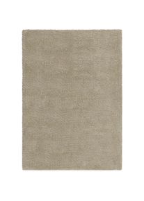 Flair Rugs , Creme, Beige , Textil , Uni , rechteckig , 160x230 cm , Reach, AZO-frei , f&uuml;r Fu&szlig;bodenheizung geeignet, in verschiedenen Gr&ouml;&szlig;en erh&auml;ltlich, schmutzabweisend, pflegeleicht ,