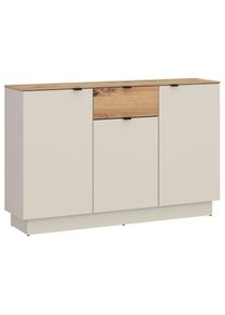 M&Ouml;BELIX M&ouml;belix , Kaschmir, Eiche Artisan , Holzwerkstoff , 5 F&auml;cher , 1 Schublade(n) Schubladen , 135x90x40 cm ,