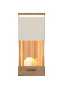 Hom&acute;in Hom`in , Eichefarben, Kaschmir , Glas, Holzwerkstoff , 1 F&auml;cher , 45x103.6x35.6 cm ,