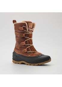 Winterstiefel Kamik "SNOWGEM2", Damen, Gr. 42, gef&uuml;ttert w&auml;rmend, braun, Leder, Schuhe Winterstiefel, Snowboots,Winterboots,gef&uuml;ttert,wasserdicht