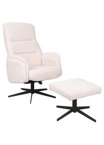M&Ouml;BELIX M&ouml;belix , Beige , Metall, Textil , 72x105x114 cm , Liegefunktion, Sitzfl&auml;che 360&deg; drehbar ,