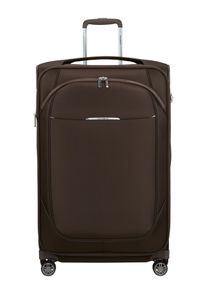 Weichgep&auml;ck-Trolley Samsonite "RE-LITE, verschiedene Gr&ouml;&szlig;en und Farben", Damen, Gr. B/H/T: 48cm x 78cm x 33cm 115 l, braun (dunkelbraun), Polyester, Koffer Weichgep&auml;ck-Trolley, Unisex Koffer, arretierbares, versenkbares Druckknopf-Trolleysystem