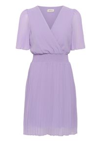 Midikleid Cream "Damen Kleid CRAluna", Damen, Gr. 42, N-Gr, lila (lila rose), Obermaterial: 100% Polyester PES., Kleider Midikleid