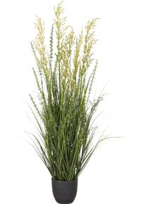 Kunstgras Creativ green "Gras-Mix-Busch", gr&uuml;n, H:120cm, Obermaterial: 100% Kunststoff, Kunstpflanzen, Kunstgras, mit naturgetreuen Halmen