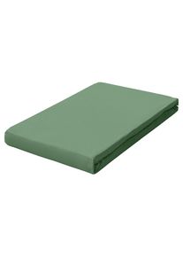Schlafgut , Gr&uuml;n , Textil , 100x200 cm , Textiles Vertrauen - Oeko-Tex&reg;, Hohenstein, Oeko-Tex&reg; Standard 100, Oeko-Tex&reg; Made IN Green , Rundumgummi, b&uuml;gelleicht, weich und anschmiegsam, formstabil und langlebig, spielend leicht zu &uuml;berziehen, allerh&ouml;chster Komfort ,