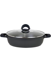 Br&auml;ter GSW "SilcoGuss noir", schwarz, &Oslash;:24cm, T&ouml;pfe, Br&auml;ter, Induktion, incl. Literskala