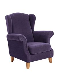Max Winzer , Violett , Textil , Buche , massiv , 88x108x84 cm , Goldenes M, Made in Europe ,