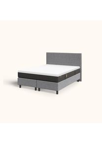 Ensemble Confort H&ocirc;telier 140x200 Gris fonc&eacute; | EMMA