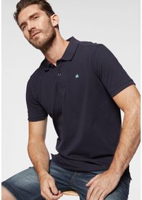 Poloshirt Lerros, Herren, Gr. XL (54), blau (night blau), Piqu&eacute;, Obermaterial: 100% Baumwolle, unifarben, normal h&uuml;ftlang, Rundhals, eingesetzt Rippb&uuml;ndchen, Shirts Poloshirt, Sommershirt mit dezenter Stickerei auf der Brust, Topseller