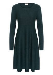 Midikleid Kaffe "Damen Kleid KAmalina", Damen, Gr. L, N-Gr, gr&uuml;n (magical forest), Obermaterial: 80% Viskose LENZING ECOVERO CV LenzEcov. 20% Nylon NY., Kleider Midikleid