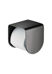 Hansgrohe Axor Papierrollenhalter 42436340 mit Ablage, brushed black chrome