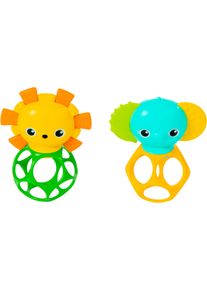 Greifspielzeug Bright Starts "Soother Pals Easy-Grasp Teether Toys", bunt, Greifspielzeug, Baby, Kunststoff, Greifspielzeug