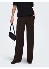 Jacqueline de Yong Anzughose JDY "JDYGEGGO LIFE OCCASION PANT JRS NOOS", Damen, Gr. XS (34), L&auml;nge 32, braun (chocolate torte), Jersey, Obermaterial: 95% Polyester, 5% Elasthan, unifarben, regular fit lang, Hosen Anzughose, Materialmix, regular fit, Topseller