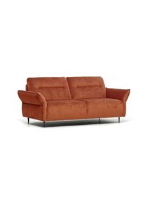 Schlafsofa Egoitaliano "EGO FLY, Made in Italy-Designsofa mit Dauerschlaffunktion,Breite 203cm", rost, B:203cm H:90cm T:105cm, 100% Polyester, Sofas, Schlafsofa, Schlafsofa aus Luxus-Microfaser mit verstellbaren Armlehnen