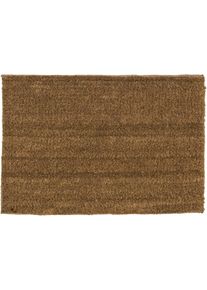 Fu&szlig;matte Astra "Coco Eco 555", beige (natur), B:40cm H:16mm L:60cm, Kokos, Teppiche, Fu&szlig;matte, Schmutzfangmatte, Kokosmatte, In -und Outdoor geeignet