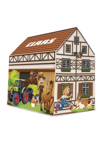 Spielhaus Jamara "Claas Spielhaus Bauernhof", bunt, Spielh&auml;user, KinderB:95cm H:65cm T:95cm, Spielhaus, Platzsparend demontierbar, B:95cm H:65cm T:95cm