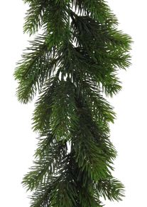 Winterliche Kunstpflanze CREATIV DECO "Weihnachtsdeko, Weihnachtsgirlande", gr&uuml;n, L:180cm, Kunststoff, Kunstpflanzen, Winterliche Kunstpflanze, Girlande mit 168, L&auml;nge 180 cm