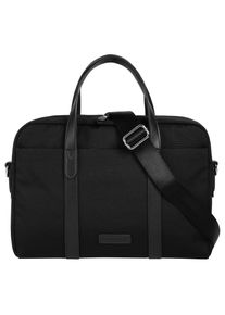 Aktentasche Bugatti "Bugatti Herren, Damen MARO", Gr. B/H/T: 38cm x 28cm x 7cm onesize, schwarz, Kunstfaser, unifarben, Taschen Aktentasche