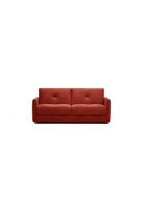 Schlafsofa Egoitaliano "DUCK, Made in Italy-Designsofa mit Dauerschlaffunktion,Breite 206 cm", marsala, B:206cm H:85cm T:96cm, 100% Polyester, Sofas, Schlafsofa, Schlafcouch aus Luxus Microfaser mit komfortabler Matraze. 160x190 cm