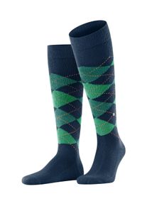 Kniestr&uuml;mpfe Burlington "Preston", Herren, Gr. 40-46, Sockengr&ouml;&szlig;e, blau (navy (6187)), Obermaterial: 83% Polyacryl PAN. 17% Polyamid PA., Socken Kniestr&uuml;mpfe