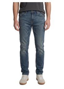 5-Pocket-Jeans Tom Tailor "Josh", Herren, Gr. 30, L&auml;nge 30, blau (stone blau denim tint), Denim/Jeans, Obermaterial: 98% Baumwolle, 2% Elasthan, slim fit lang, Jeans 5-Pocket-Jeans, in Used-Waschung
