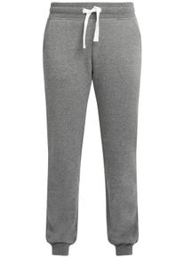 Sweathose oxmo "Sweathose OXOlivia", Damen, Gr. S, N-Gr, grau (grau mel), Obermaterial: 80% Polyester PES. 20% Baumwolle CO., Hosen Sweathose