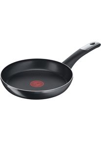 Bratpfanne Tefal "Hard Titanium Essential, Titanium Antihaftversiegelung", schwarz, H:5cm &Oslash;:28cm, Pfannen, Bratpfanne, kompatibel mit Gas-/Elektro-/Keramikherden, nicht induktionsgeeignet