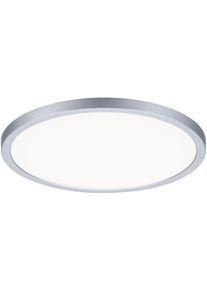 Paulmann LED Einbauleuchte "Areo", grau (chromfarben), 1, &Oslash; 23cm H: 2,6cm, 1 Stk., Leuchten, LED-Modul, 3-Stufen-dimmbar, LED Einbauleuchte