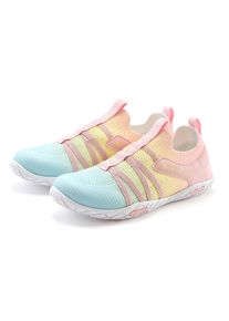 Sneaker Vivance "Halbschuh, Freizeitschuh, Slip-On-Sneaker", Damen, Gr. 36, blau (pink, blau, ros&eacute;), Obermaterial: 100% Textilmaterial. Decksohle: 100% Textilmaterial. Futter: 100% Textilmaterial. Laufsohle: 100% Synthetik, mehrfarbig, Basic, Schuhe Sneaker, mit Farbverlauf zum Reinschl&uuml;pfen