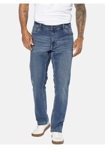 5-Pocket-Jeans Jan Vanderstorm "Tiefbundjeans FJORDSEN", Herren, Gr. 35, N-Gr, blau (hellblau), Obermaterial: 98% Baumwolle CO. 2% Elasthan EL., Jeans 5-Pocket-Jeans