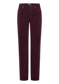 Stoffhose Pulz Jeans "Damen Casual PZSALLY", Damen, Gr. 40, N-Gr, rot (winetasting), Obermaterial: 83% Baumwolle CO. 15% Viskose CV. 2% Elasthan EL., Hosen Stoffhose