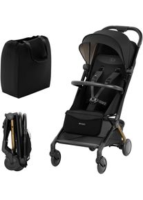 Kinder-Buggy Kinderkraft "PILOT 2", Baby, schwarz (midnight schwarz), Kinderwagen Kinder-Buggy