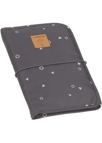 L&auml;ssig Windeltasche L&Auml;SSIG "Casual, Changing Pouch, Universe Anthracite", Baby, Gr. B/H/T: 18cm x 25,5cm x 2,5cm, grau (anthrazit), Polyester, Taschen Windeltasche, PETA-approved vegan